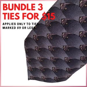 Nature Conservancy Banner Fish Tie